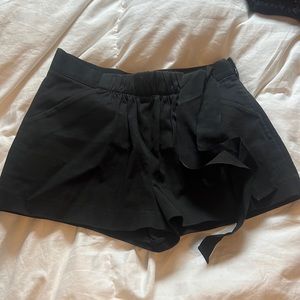 black Red Valentine vintage shorts with ties
